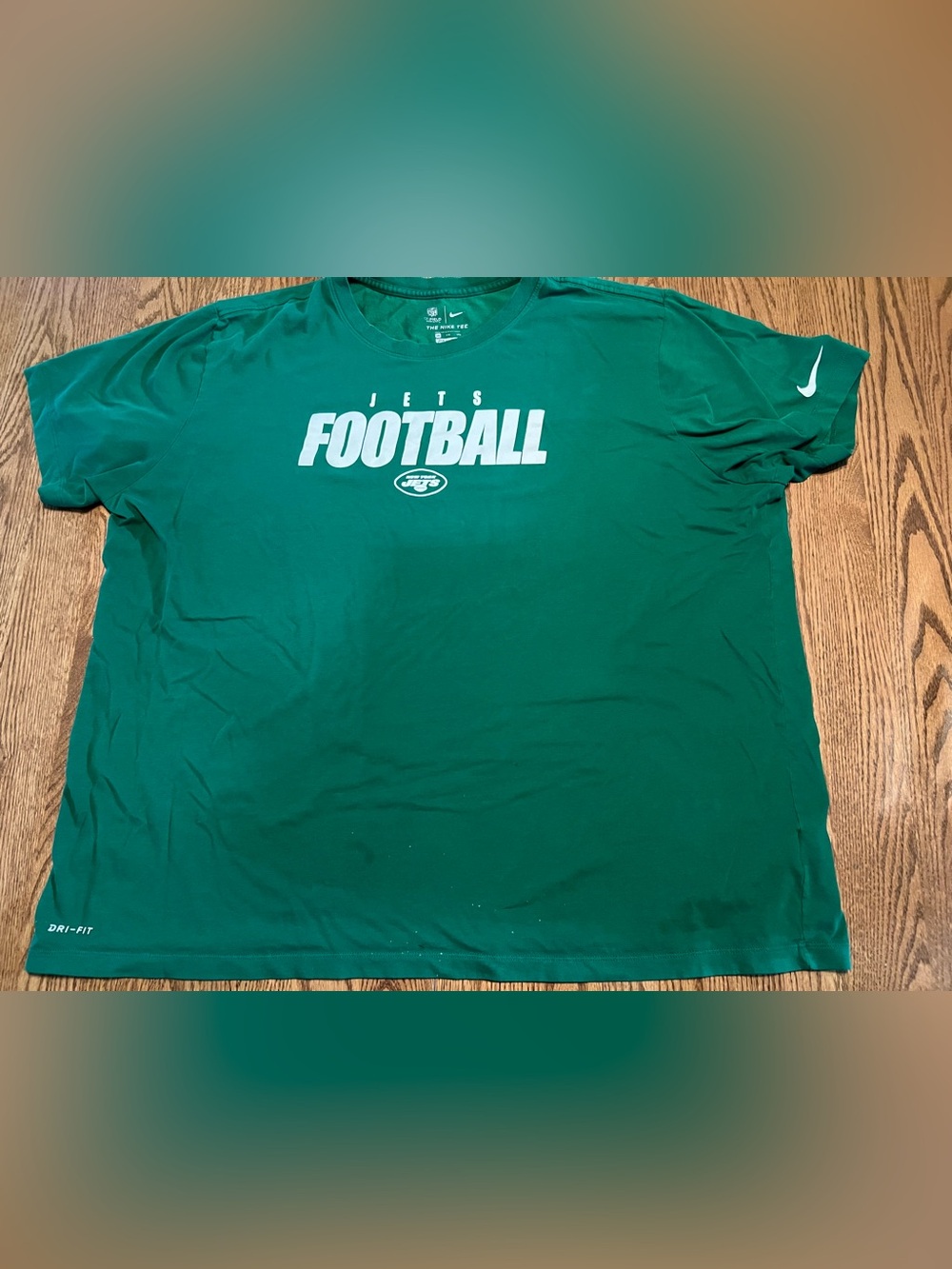 Nike Green Jets FOOTBALL Graphic Tee 4xl